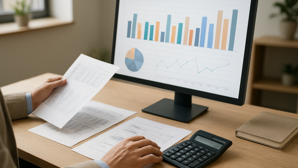 Analysierte Tabellendaten werden mit den Originalwerten verglichen