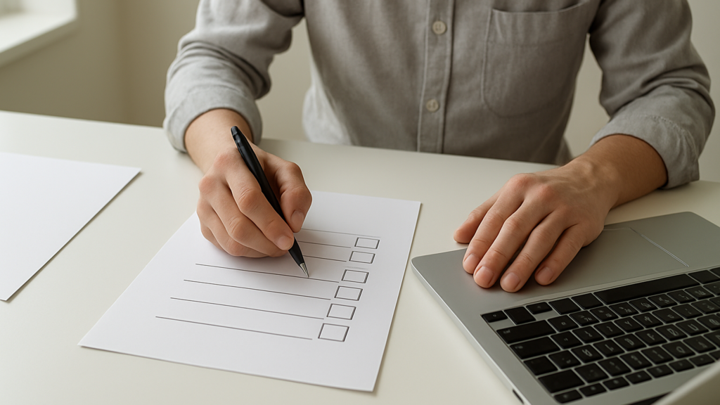 Lead Magnet erstellen mit Checkliste und geordnetem Anmeldeablauf