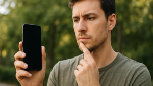 ChatGPT temporären Chat nutzen auf einem Smartphone